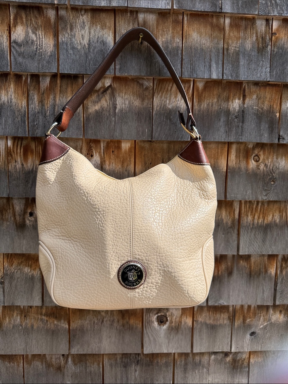 Dooney & Bourke D&B Pebbled Leather Handbag Purse